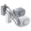 Aizbīdnis Olympia RS 50R, nerūsējošais tērauds, augstums 27 mm, dziļums 128 mm, svars 1,04 kg