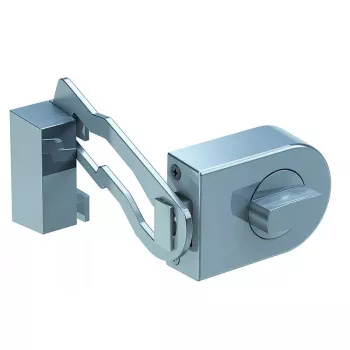 Aizbīdnis Olympia RS 50R, nerūsējošais tērauds, augstums 27 mm, dziļums 128 mm, svars 1,04 kg