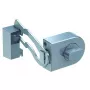 Aizbīdnis Olympia RS 50R, nerūsējošais tērauds, augstums 27 mm, dziļums 128 mm, svars 1,04 kg