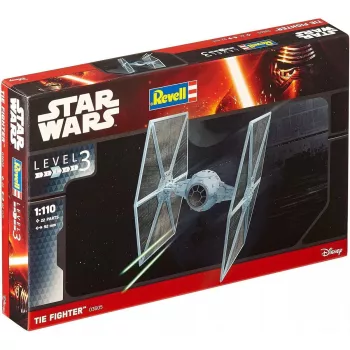 Modeļa komplekts Revell Star Wars TIE iznīcinātājs 1:110 3. līmenis