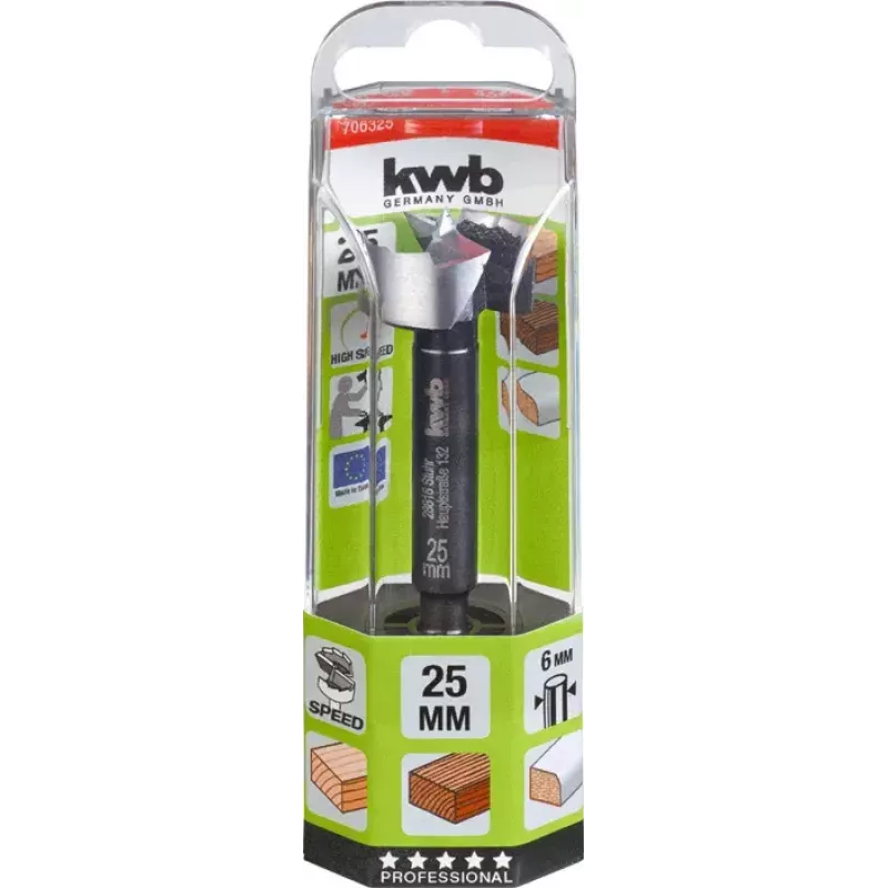 Urbja uzgalis KWB 706360 6 cm