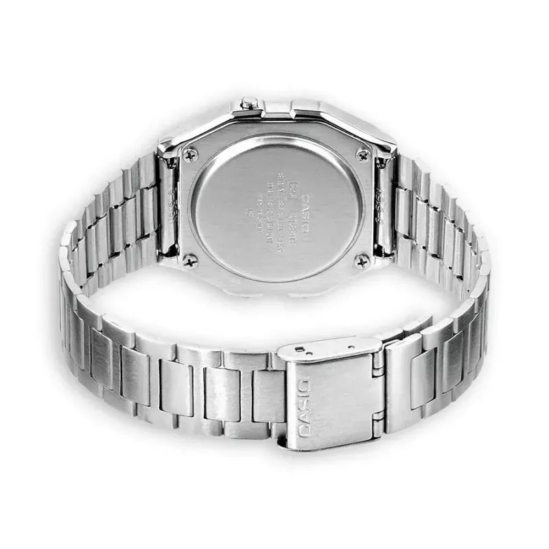 Rokas pulkstenis Unisex Casio A158WEA-1EF Electronic Melns