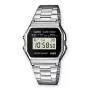 Rokas pulkstenis Unisex Casio A158WEA-1EF Electronic Melns