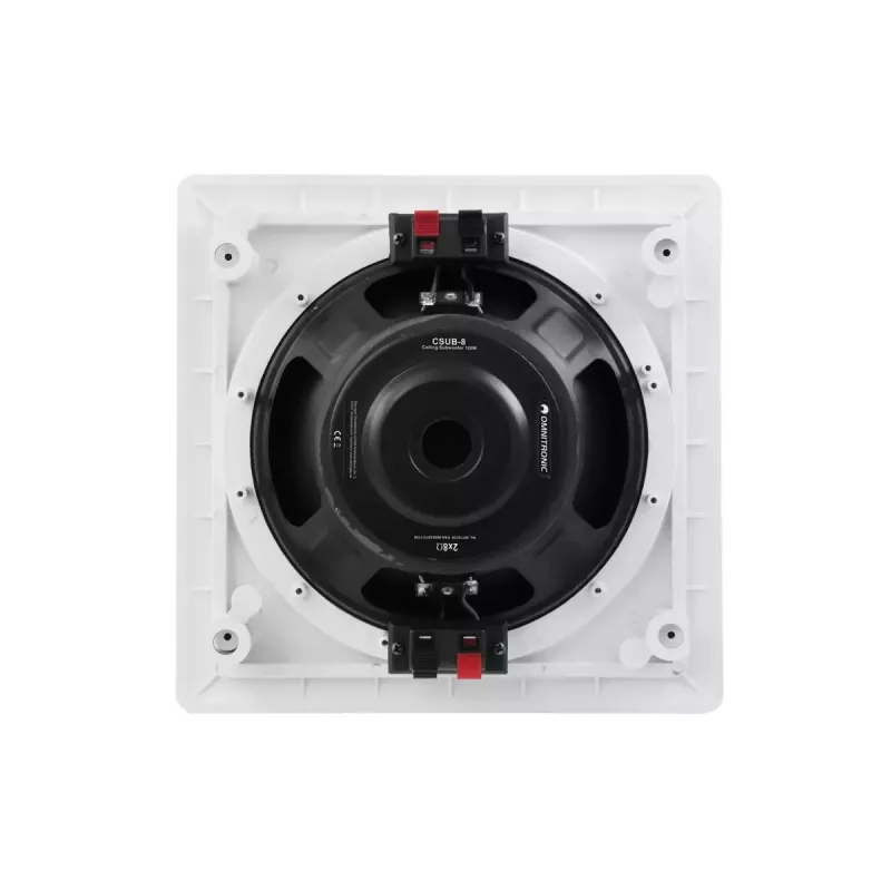 Pilna diapazona skaļrunis Omnitronic 80710150 balts vadu 60 W
