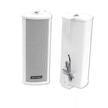 2-ceļu skaļrunis Omnitronic PCW-10 Balts Vadu 15 W