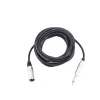 Audio kabelis Omnitronic 3022519D 10 m XLR 3-pin 6,35mm Melns