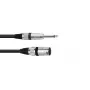 Audio kabelis Omnitronic 3022519D 10 m XLR 3-pin 6,35mm Melns