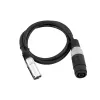 Audio kabelis Omnitronic 30225590 Speakon XLR 1m Melns