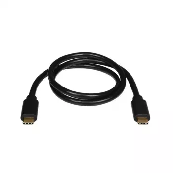 USB Kabeļa Port Designs 900074 1m USB C Melns 10 Gbit/s