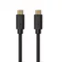 USB Kabeļa Port Designs 900074 1m USB C Melns 10 Gbit/s
