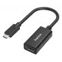 Video adapteris HAMA USB-C uz HDMI Ultra‑HD 4K (modelis 00300087) — pasīvs savienojums video/audio