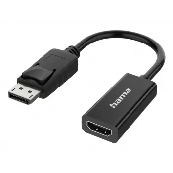 HAMA DisplayPort uz HDMI adapteris Classic Line 00300092 — Ultra-HD 4K, pasīvs adapteris