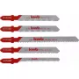 Finierzāģa asmens KWB 617290 High-Speed Steel HSS 5 gab.