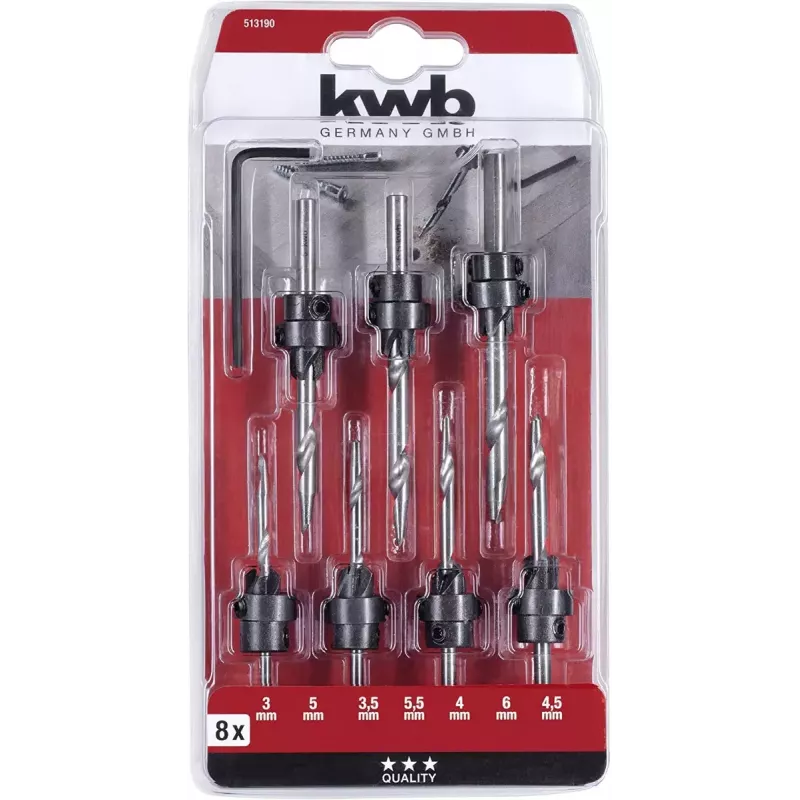 Urbja uzgalis KWB 513190 Rūdīts tērauds 11mm Dziļums 205mm Augstums