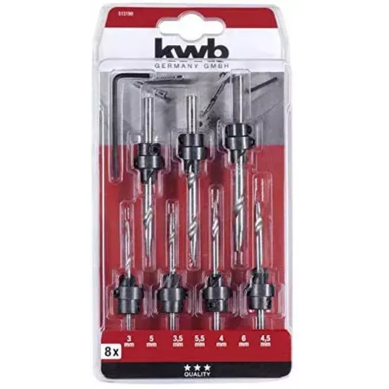 Urbja uzgalis KWB 513190 Rūdīts tērauds 11mm Dziļums 205mm Augstums