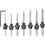 Urbja uzgalis KWB 513190 Rūdīts tērauds 11mm Dziļums 205mm Augstums