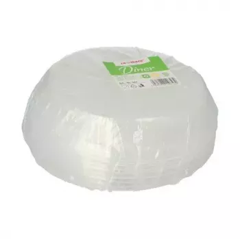 Vienreizlietojamais vāciņš Papstar 96559 no polipropilēna, caurspīdīgs 227x227x41mm