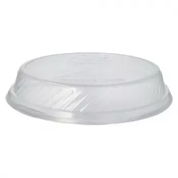 Vienreizlietojamais vāciņš Papstar 96559 no polipropilēna, caurspīdīgs 227x227x41mm