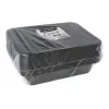 Vienreizējās lietošanas pārtikas uzglabāšanas trauks Papstar 96552 Polipropilēns Melns 227x178x45mm