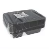 Vienreizējās lietošanas pārtikas uzglabāšanas trauks Papstar 96553 polipropilēns melns 227x178x45mm