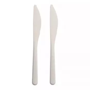 Vienreizlietojamās dakšiņas Papstar 96428 Polipropilēns 50 gab. Baltas 185 mm