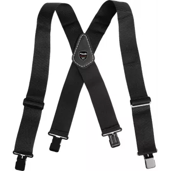 X-back bikšturi KWB 908110 Melni 51 mm platuma 1000 mm garuma