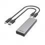 SSD korpuss Hama 00200764 pelēks M.2 10 Gbit/s USB Type-C