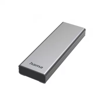 SSD korpuss Hama 00200764 pelēks M.2 10 Gbit/s USB Type-C