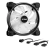 XPG HURRICANE 120 ARGB PWM Melns, Ventilators, 12 cm, 600 RPM, 2000 RPM, Melns