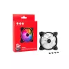 XPG HURRICANE 120 ARGB PWM Melns, Ventilators, 12 cm, 600 RPM, 2000 RPM, Melns