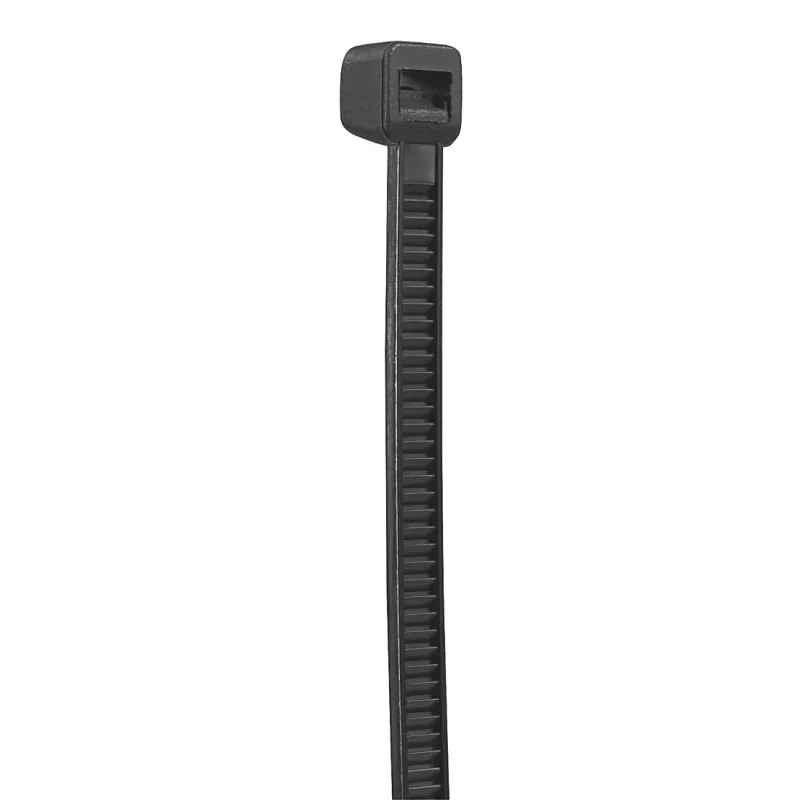 Hama 00220999 kabeļsaites Āķa un cilpas kabeļsaite Plastmasa Melna 50 gab.