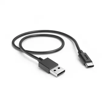 Hama 00201705 USB kabelis USB 2.0 0,5 m USB A USB C Melns