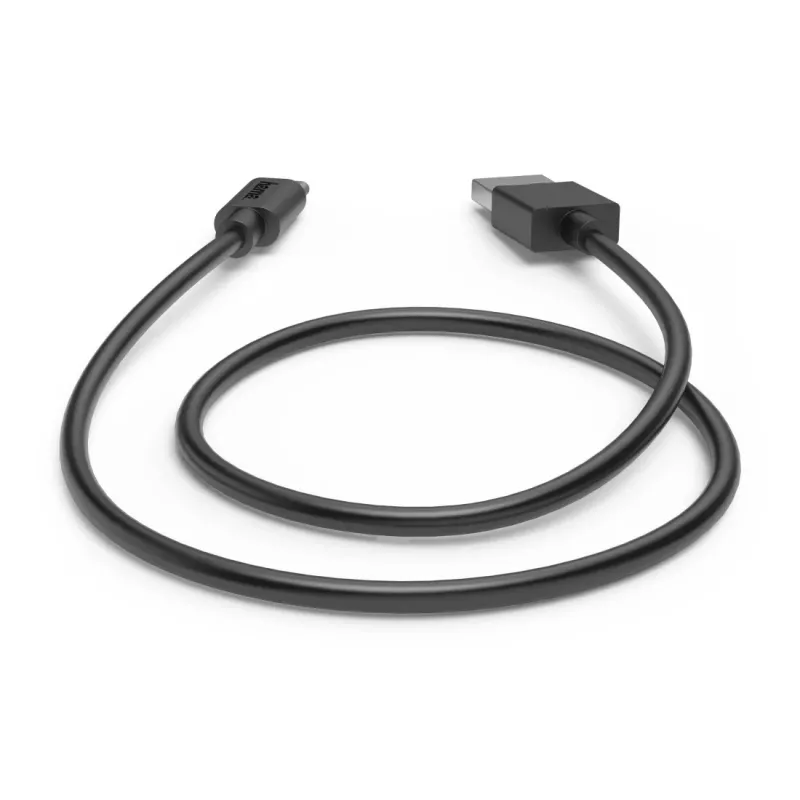Hama 00201705 USB kabelis USB 2.0 0,5 m USB A USB C Melns