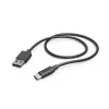 Hama 00201705 USB kabelis USB 2.0 0,5 m USB A USB C Melns