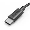 Hama 00201705 USB kabelis USB 2.0 0,5 m USB A USB C Melns
