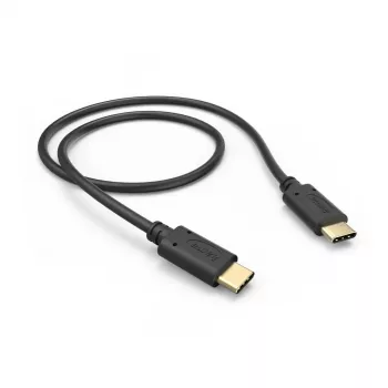 Hama 00201706 USB kabelis USB 2.0 0,5 m USB C melns