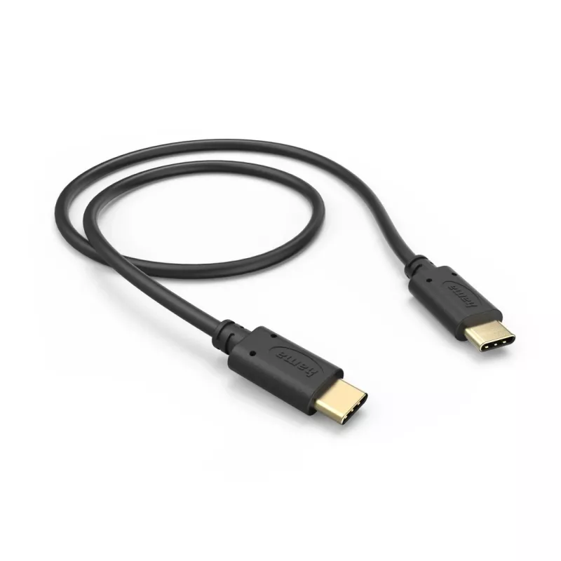 Hama 00201706 USB kabelis USB 2.0 0,5 m USB C melns