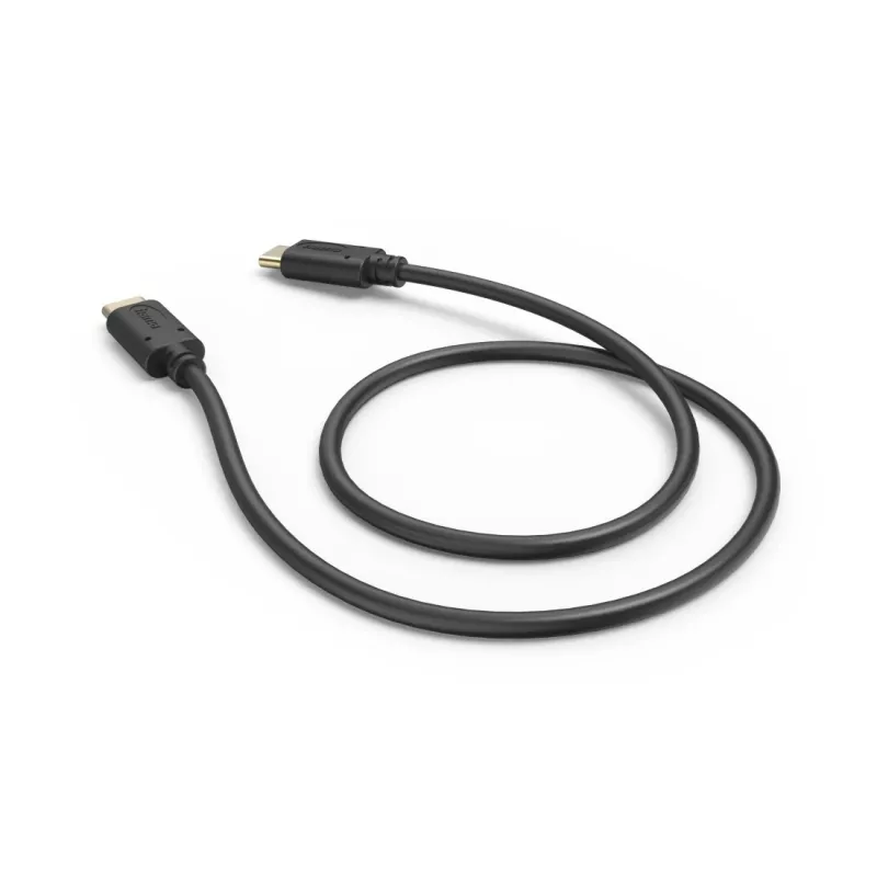 Hama 00201706 USB kabelis USB 2.0 0,5 m USB C melns
