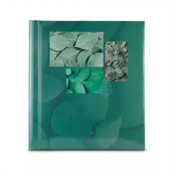 Fotoalbums HAMA Singo II zaļš — spirāliesējums, 20 lapas, 280×310 mm