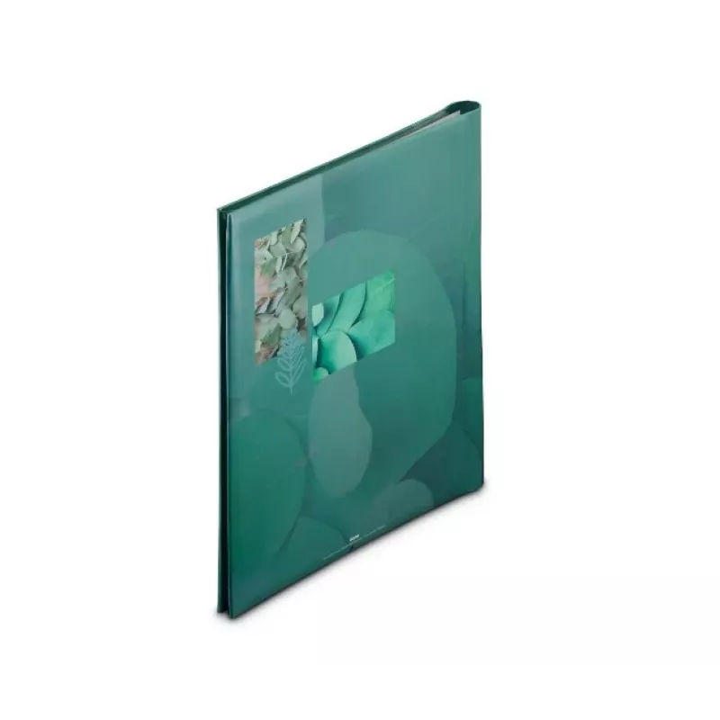Fotoalbums HAMA Singo II zaļš — spirāliesējums, 20 lapas, 280×310 mm