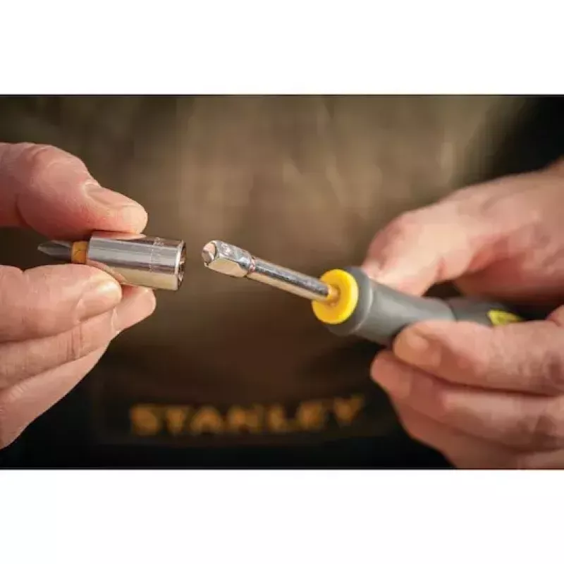 Skrūvgrieža uzgaļu turētājs Stanley STMT86124-0 Hroma-vanādija tērauds 25.4 / 4 mm 1 gab.