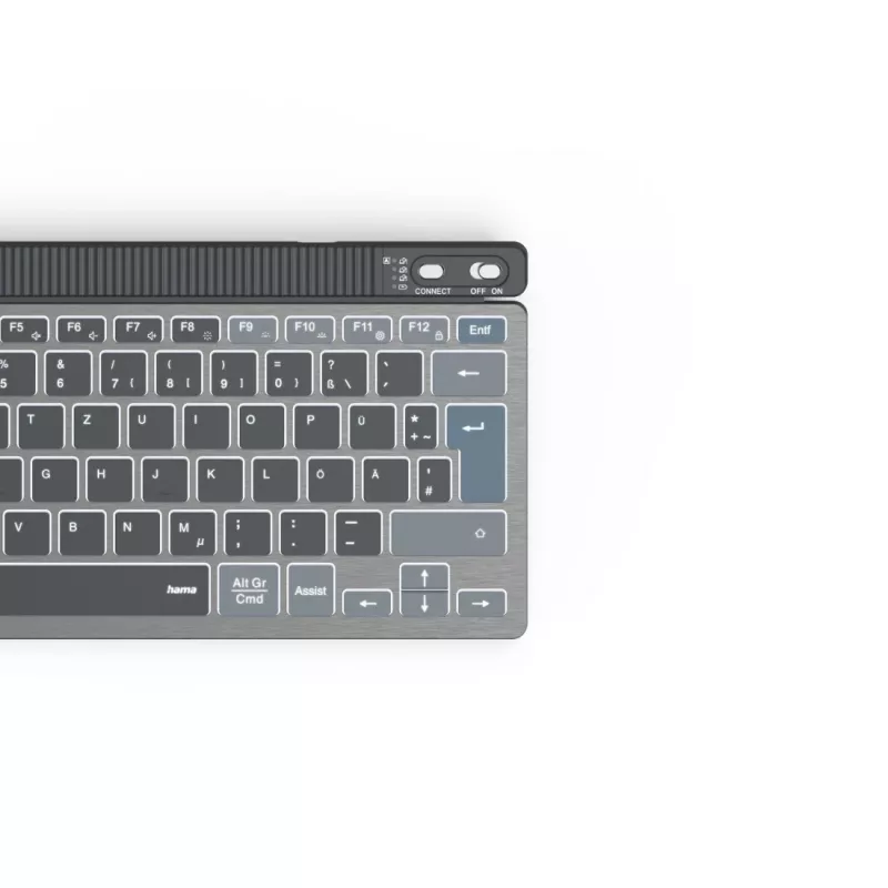 Hama WK-700 tastatūra mājām/birojam Bluetooth QWERTZ vācu antracīta, melna, zila