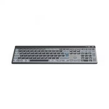 Hama WK-750 tastatūra mājai/birojam Bluetooth QWERTZ vācu Antracīta, melna, zila