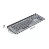 Hama WK-750 tastatūra mājai/birojam Bluetooth QWERTZ vācu Antracīta, melna, zila