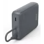 Hama “Travel” ārējais akumulators ar kabeli, 10000mAh, 2 izejas: 2x USB-C, antracīts