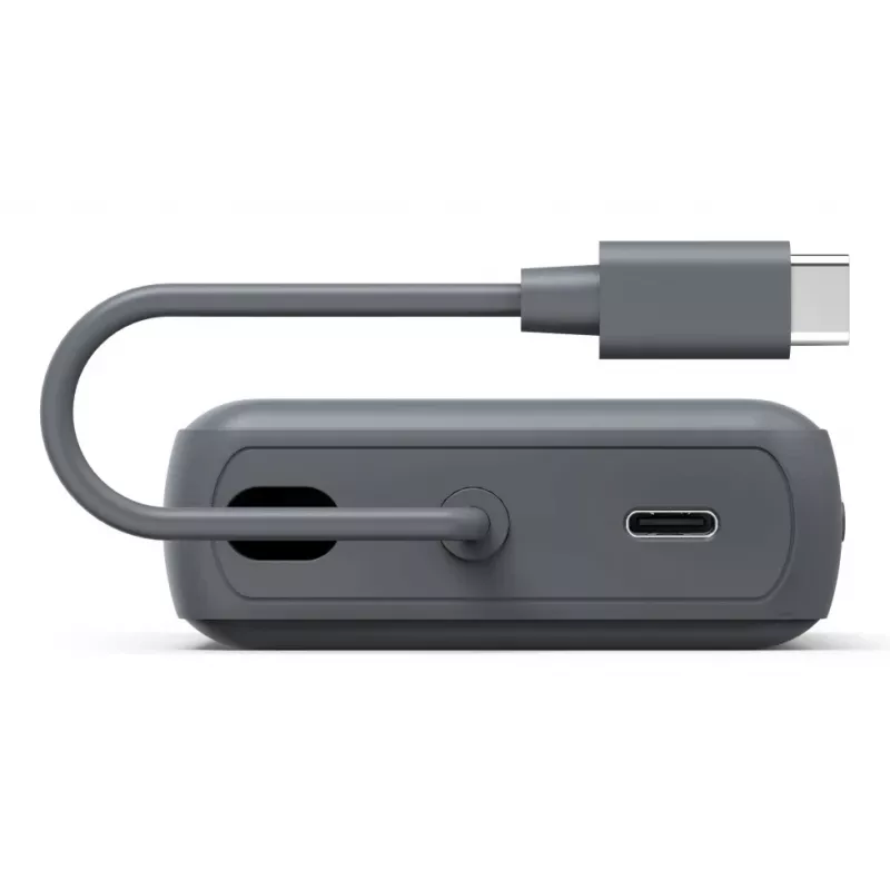Hama “Travel” ārējais akumulators ar kabeli, 10000mAh, 2 izejas: 2x USB-C, antracīts