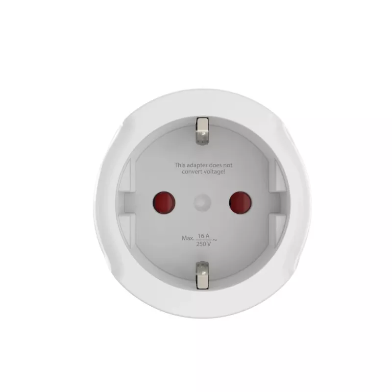 Hama 00223484 strāvas spraudņa adapteris Tips J Tips C (Eurokontaktdakša) Balts