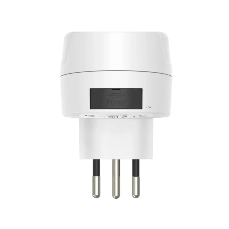 Hama 00223484 strāvas spraudņa adapteris Tips J Tips C (Eurokontaktdakša) Balts