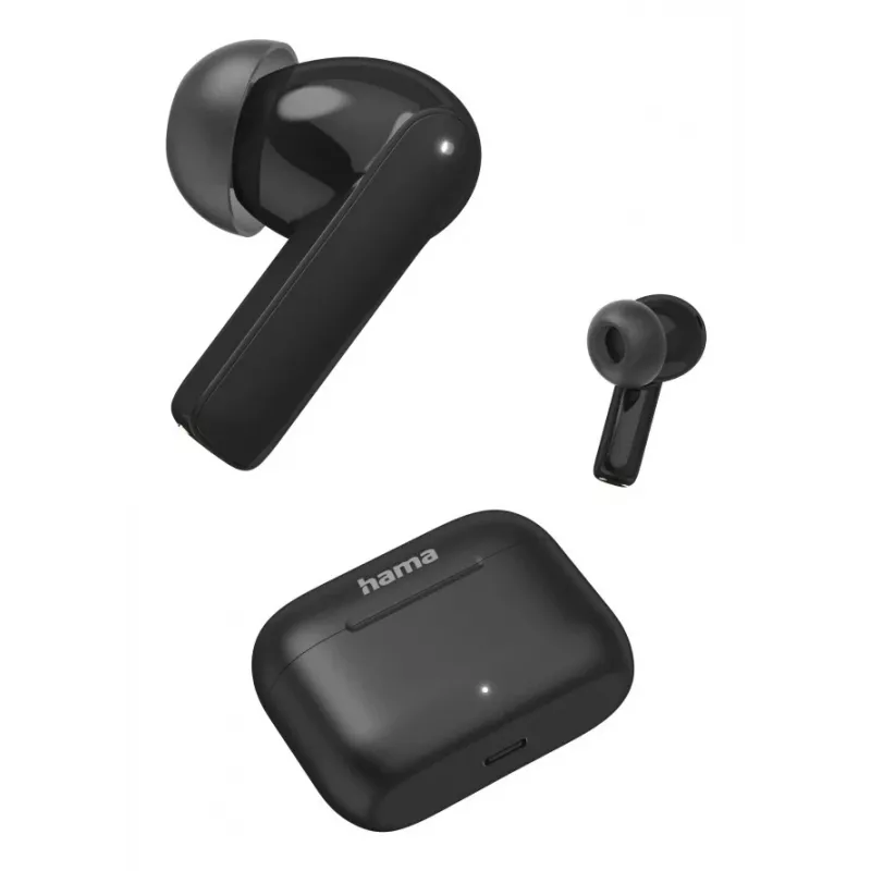 Hama Passion Clear II Headset True Wireless Stereo (TWS) In-ear Calls/Music Bluetooth Melns