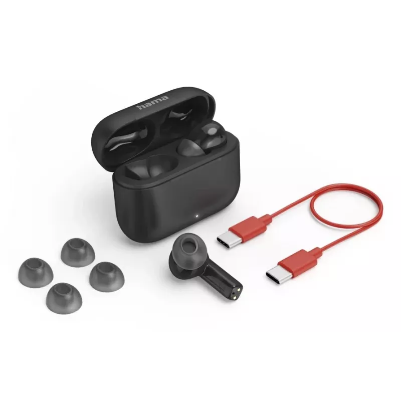 Hama Passion Clear II Headset True Wireless Stereo (TWS) In-ear Calls/Music Bluetooth Melns